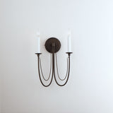 Plumette Wall Sconce Chestnut Bronze by Maxim Lighting