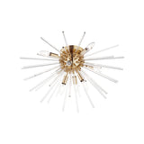 Polaris Flush Mount Satin Brass by Maxim Lighting