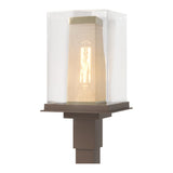 Polaris Outdoor Post Lantern in Coastal Bronze, Coastal Gold by Hubbardton Forge