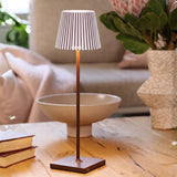 Poldina Graphic Lampshade by Zafferano, lifestyle view 12