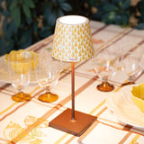 Poldina Graphic Lampshade by Zafferano, lifestyle view 4
