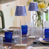 Poldina Graphic Lampshade by Zafferano, lifestyle view 7