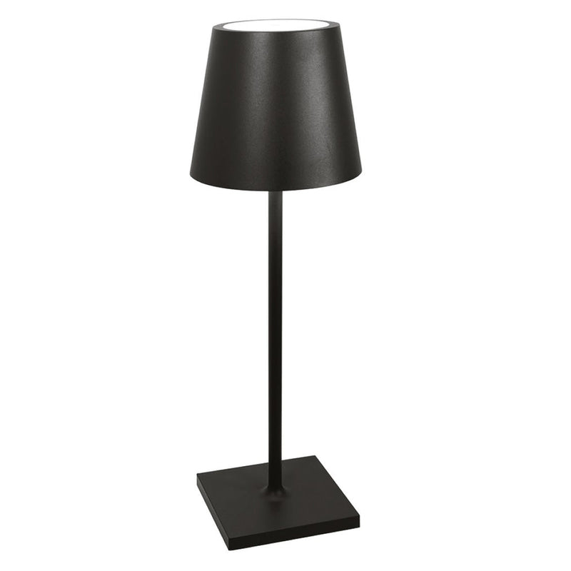 Poldina Pro L Desk Lamp Black By Zafferano 