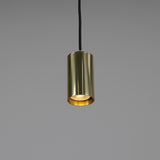 Polished Brass Evanston Brass Pendant Spotlight by Mullan Lighting