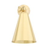 Polished Brass Moya Adjustable Brass Wall Light by Mullan Lighting