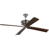 Polished Nickel Subway 56" Ceiling Fan by Visual Comfort Fans