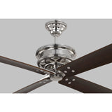Polished Nickel Subway 56" Ceiling Fan by Visual Comfort Fans