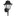 Polycarbonate Outdoor Wall Lantern — 17.5 Inch, Black