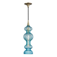 Pomfret Pendant - Blue Glass by Hudson Valley