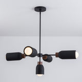 Pompeii Chandelier Lava / Black by Maxim Lighting