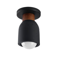 Pompeii Flush Mount Lava / Black by Maxim Lighting