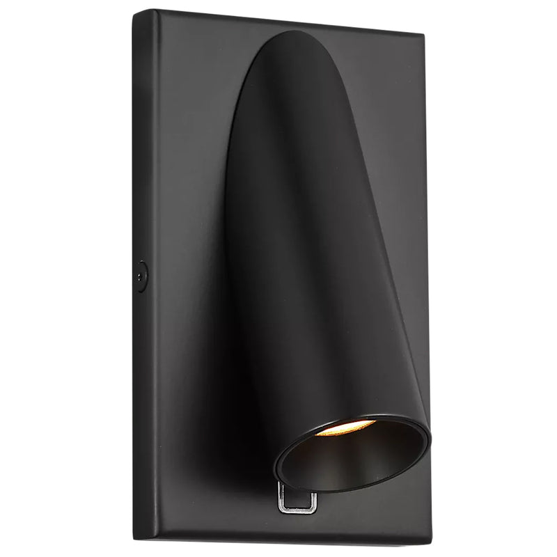 Ponte 5 Task Wall Sconce Nightshade Black By Visual Comfort Modern