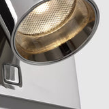 Ponte 5 Task Wall Sconce Polished Nickel By Visual Comfort Modern - Detailed View