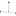 Ponte Linear Chandelier — Nightshade Black