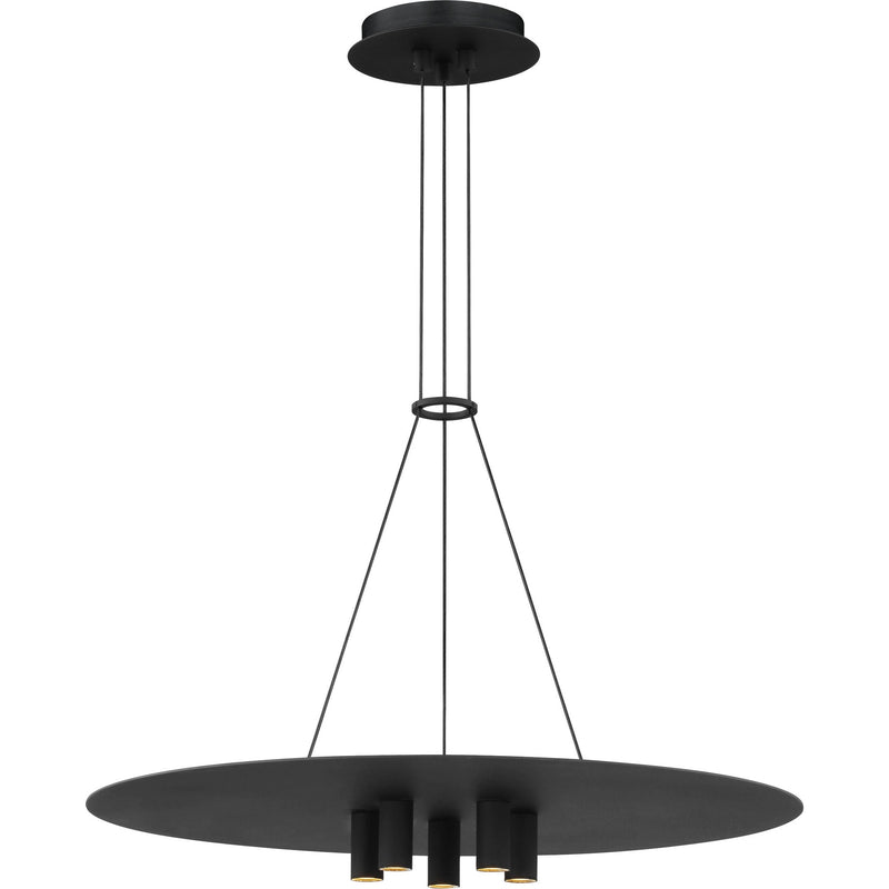 Ponte Pendant — Nightshade Black, 3000K 120V