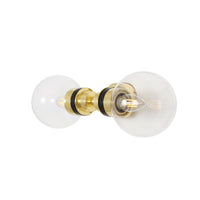 Poole Wall Light - Antique Brass