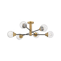 Poppy Large Adjustable Semi-flush Mount - Black - by Hinkley