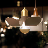 Poppy Pendant Light Small Silver Gold Satin Brass By Maxim Lighting Lifestyle View