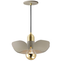 Poppy Pendant Light Small Silver Gold Satin Brass By Maxim Lighting