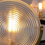 Portland Prismatic Glass Dish Chandelier
