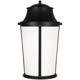 Portola Outdoor Lantern Extra Large Textured Black By Generation Lighting - Front View1