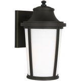 Portola Outdoor Lantern Medium Antique Bronze By Generation Lighting 