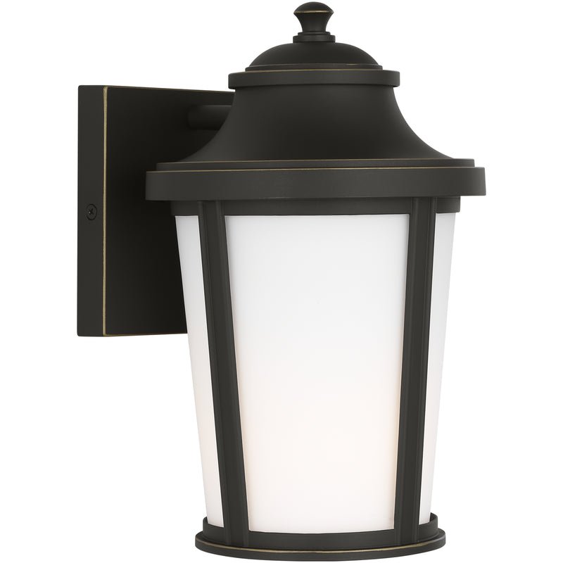 Portola Outdoor Lantern Small Antique Bronze By Generation Lighting