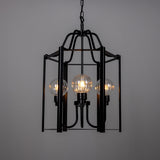 Portroe 4-Arm Lantern Matte Black