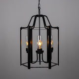 Portroe 4-Arm Lantern Matte Black