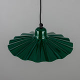 Powder Coated Racing Green Ardle Factory Pendant Light by Mullan Lighting