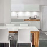 Power-LED Puck Light by Dals installed under a cabinet
