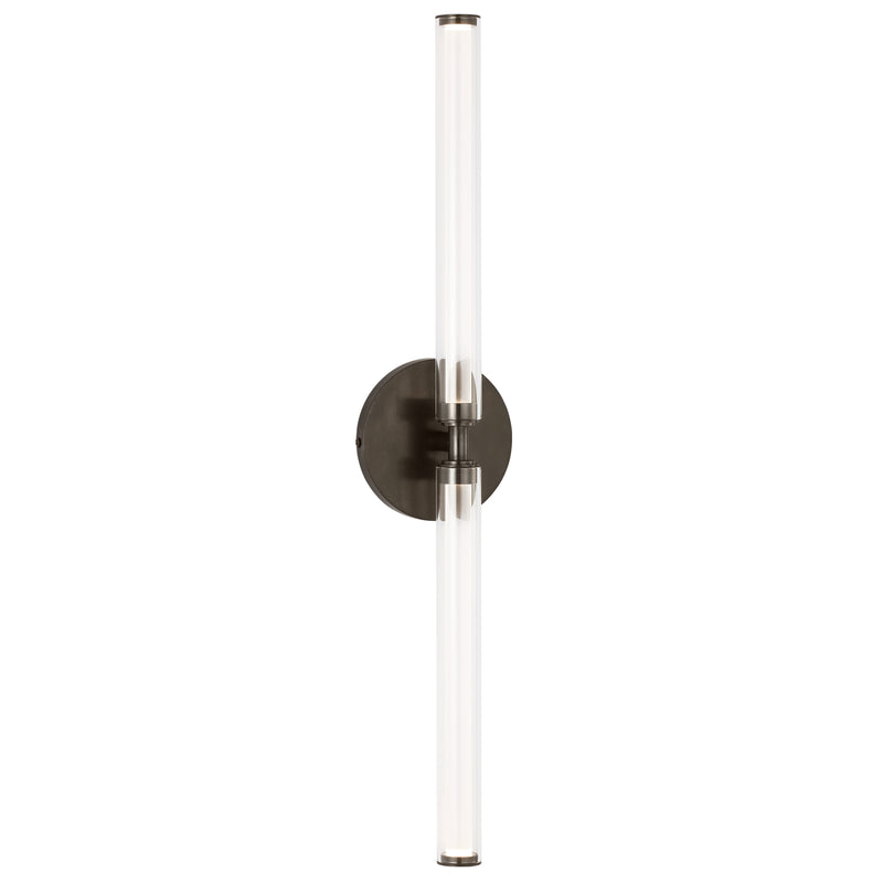Poza Vanity Light Medium Bronze By Visual Comfort Modern