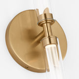 Poza Vanity Light Medium Hand Rubbed Antique Brass By Visual Comfort Modern - Detailed View1