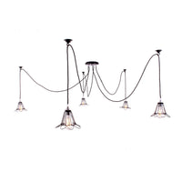 Praia Cage Pendant Cluster - Chrome