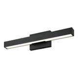 Presley Bath and Vanity Light 18 Inch Matte Black