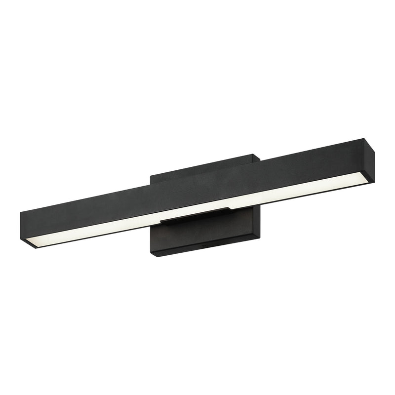 Presley Bath and Vanity Light 18 Inch Matte Black