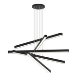 Presley Chandelier 10 Light Matte Black
