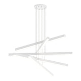 Presley Chandelier 10 Light Matte White