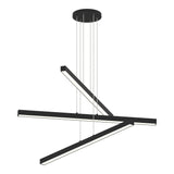 Presley Chandelier 6 Light Matte Black