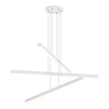 Presley Chandelier 6 Light Matte White