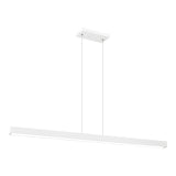 Presley Linear Pendant 42 Inch Matte White