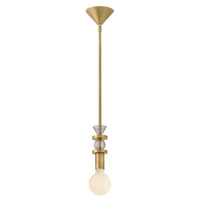 Prim Extra Small Pendant Lacquered Brass 1
