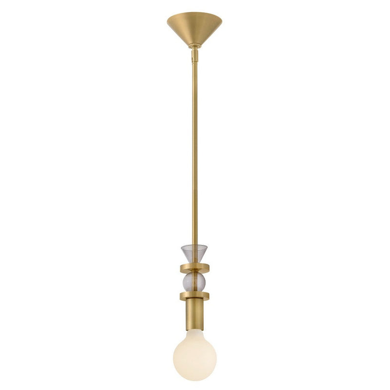 Prim Extra Small Pendant Lacquered Brass 1
