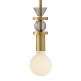 Prim Extra Small Pendant - Lacquered Brass