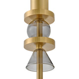Prim Large Single Light Sconce - Lacquered Brass