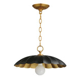 Primrose Pendant Black / Gold Leaf by Maxim Lighting