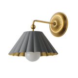 Primrose Wall Sconce Dark Grey / Gold Leaf by Maxim Lighting