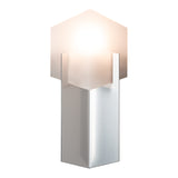 Prisma 1-Light Wall Sconce, shown in Sterling, by Hubbardton Forge