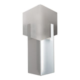 Prisma 1-Light Wall Sconce, shown in Sterling, by Hubbardton Forge