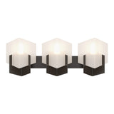 Prisma Vanity Light in Oil Rubbed Bronze by Hubbardton Forge
